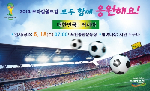 2014 브라질 월드컵 시민참여 응원