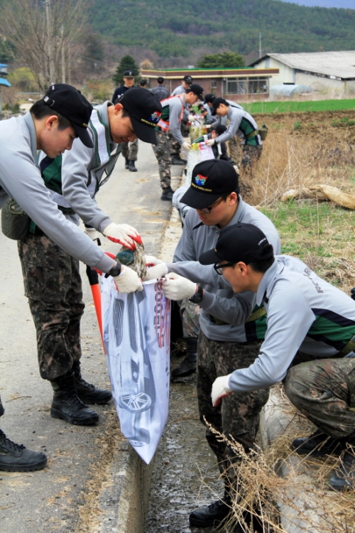육군 5군단, 지역 및 부대 역사상 최대 규모의 ‘국토대청결작전’ 전개