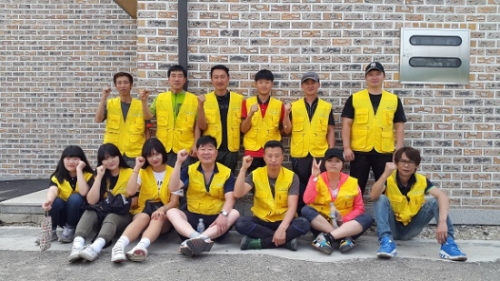 사랑나눔회 봉사단, 신북면 주거환경 개선 사업 진행