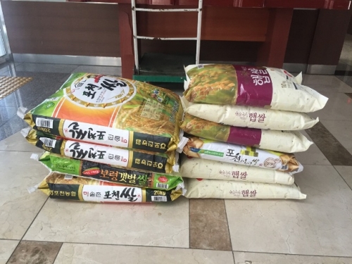 영중면 관음사, 저소득층을 위해 쌀 기탁