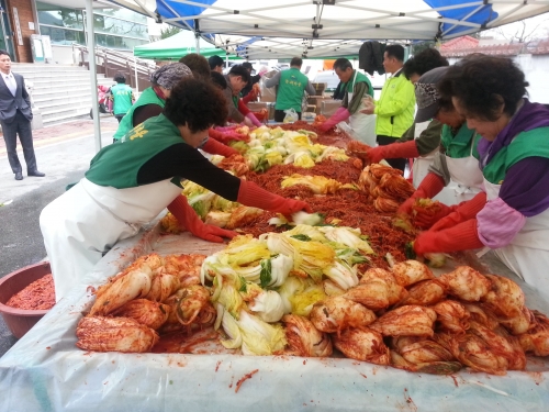 영북면, 정성과 사랑이 담긴 김장 담그기 실시