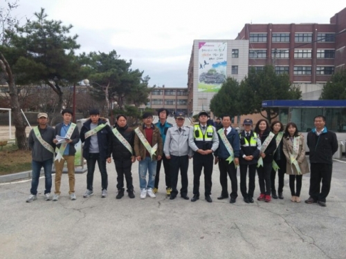 “일동면 학교폭력 예방캠페인”실시