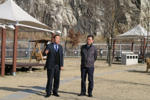 서장원 포천시장, “포천 아트밸리” 겨울 손님맞이 준비상황 점검