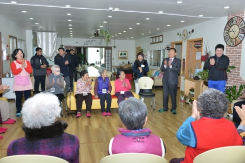 서장원 포천시장, 재가노인복지시설 격려