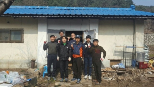 포천시, 든든한 집수리 봉사의 손길, 집 보다 더 큰 희망을 짓다