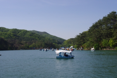 계절의 여왕 5월에 만나는 산정호수의 또 다른 매력
