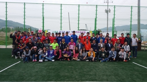 소흘읍 족구장 개장 기념 “체육회장배 족구대회” 개최