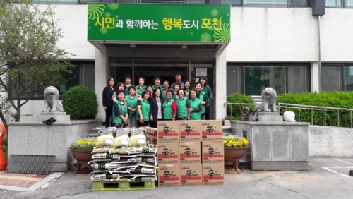 내촌면 새마을부녀회 ‘사랑의 바자회’ 수익으로 60가구 지원
