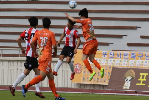 포천, 신생팀 시흥에 4-0 대승