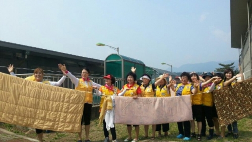 관인면 적십자봉사회 독거노인 이불 빨래 봉사
