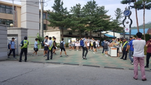 일동면사무소, 여름방학 대비 학교폭력 예방 캠페인
