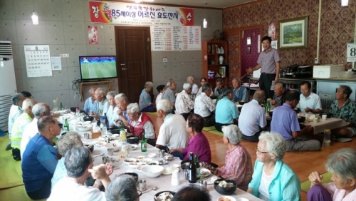 화현면 바르게살기위원회 85세 이상 어르신 경로행사 개최