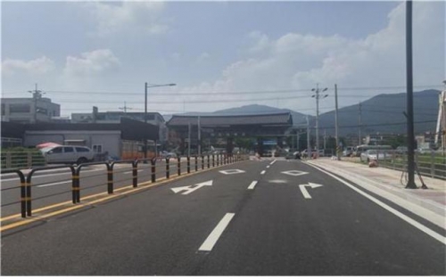 선단동 도시계획도로 조기 개통
