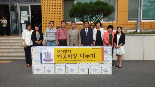 소흘읍사무소, 추석맞이 따뜻한 나눔의 손길 이어져