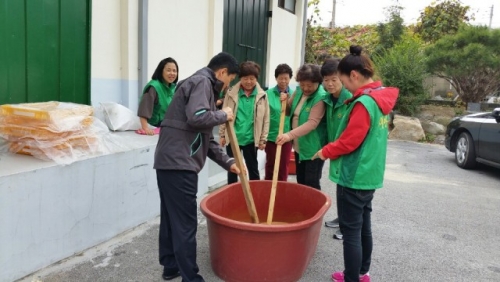 포천시 이동면 새마을부녀회, 친환경 재생비누 만들기