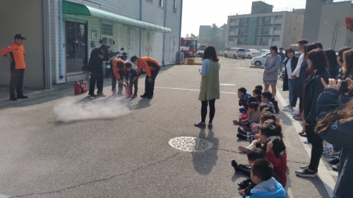 포천시 선단동, 화재예방 교육 및 초동진화를 위한 소방훈련 실시