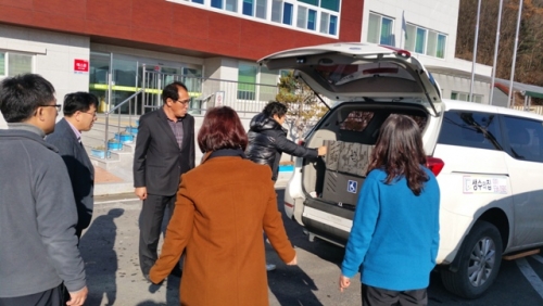 포천시 군내면, 사회복지시설 및 경로당에 후원물품 전달