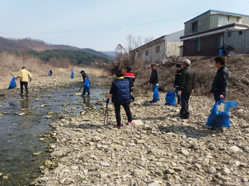 포천시 군내면, 새봄맞이 국토대청소 실시
