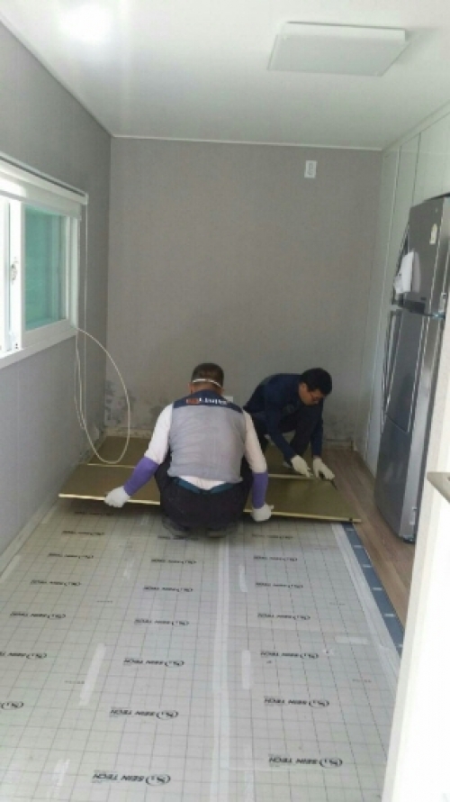 빈첸시오봉사단, 내촌면 위기가정을 위한 주거환경개선사업 진행