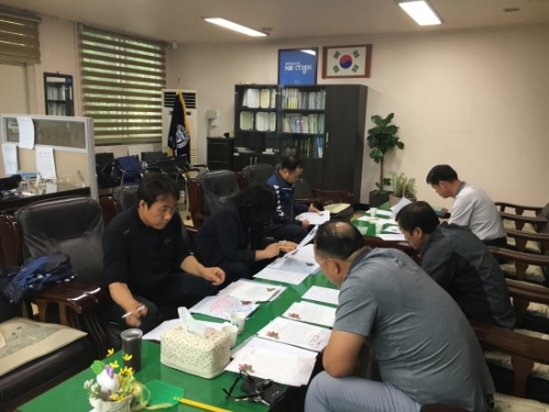 봄봄봄 편지쓰기 행사 심사 개최