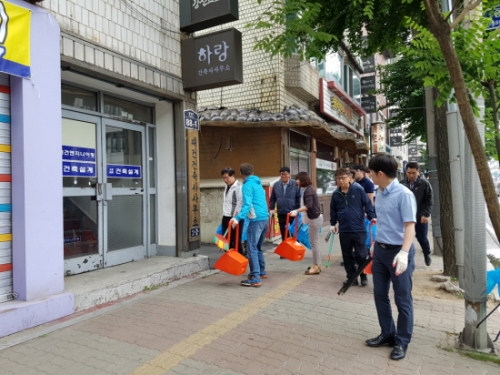 지역화합을 위한 국토대청소 실시