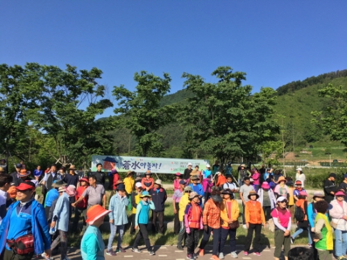 포천시 창수면, 2017 창수면 가족건강 걷기대회 성료