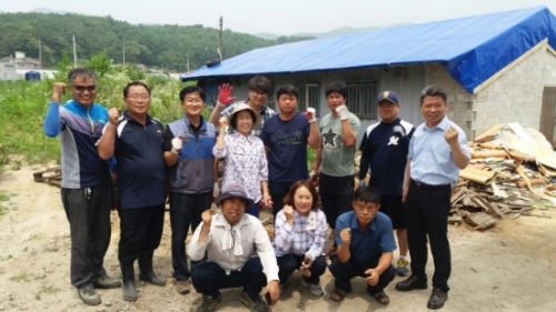 일동면, 사례관리 대상 가구‘사랑의 집수리’지원