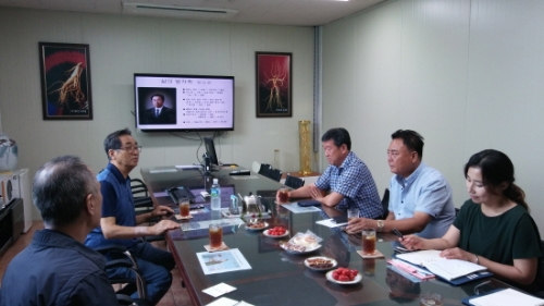 소흘읍장, 기업인협의회 회원사 사업장 방문 실시