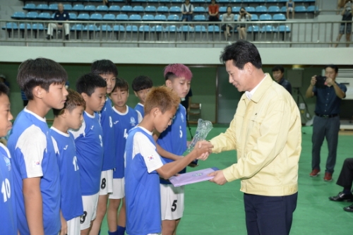 폭우속에 빛난 포천컵 국제 유소년 축구