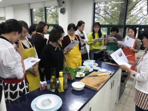 포천시, 우리쌀 활용 요리교육 실시