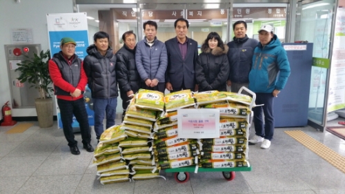 포천 우리회 군내면에 쌀 기부