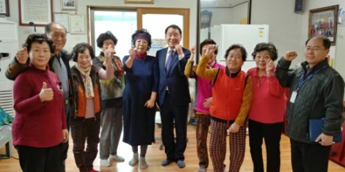 포천시 소흘읍장, 신년 맞이 경로당 순회 방문