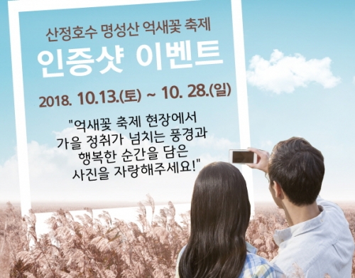 산정호수 명성산 억새꽃 축제 인증샷 이벤트