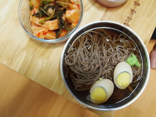 따뜻한 메밀국수로 겨울을 건강하게