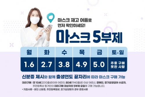 앱으로 공적 마스크 쉽게 사자!