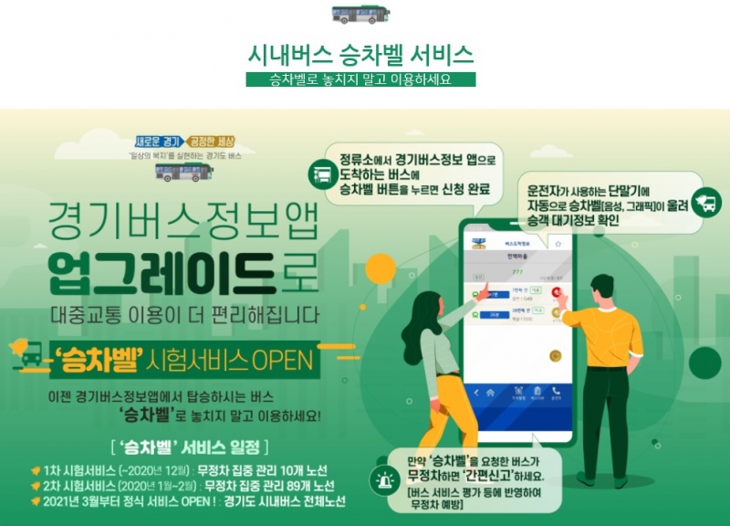 이젠 앱으로 승차벨 누르자!