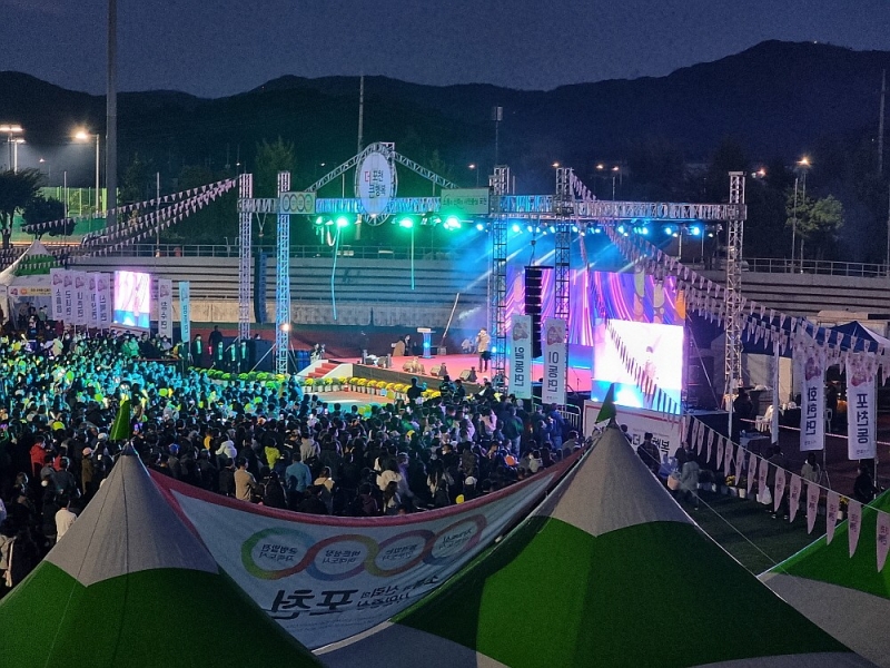 너무나 반가운 대면으로 열린 평생학습축제와 포천시민 음악회