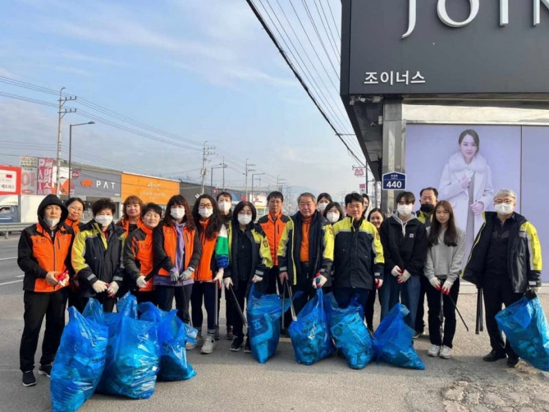 소흘읍, ‘2023년 새봄맞이 대청소’ 실시