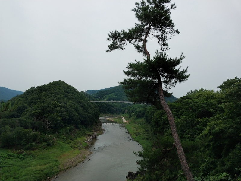 한탄강지질공원에서 한탄강 절경을 가장 잘 볼 수 있는 곳은?