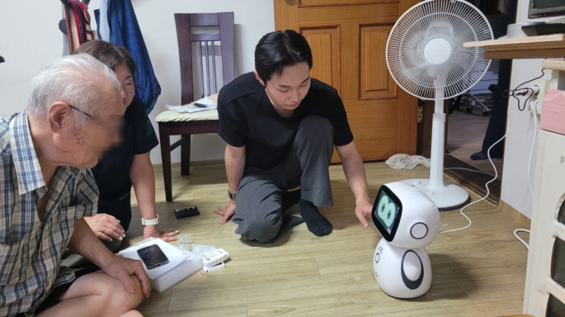 포천시 보건소, 인공지능 로봇으로 어르신 건강 관리 나서