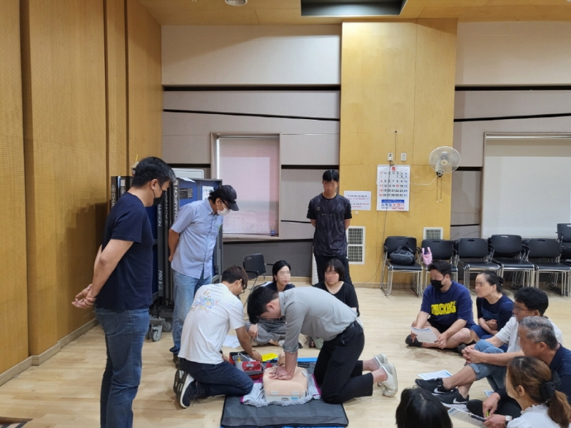 포천시, 심폐소생술 등 ‘응급처치 교육’ 실시