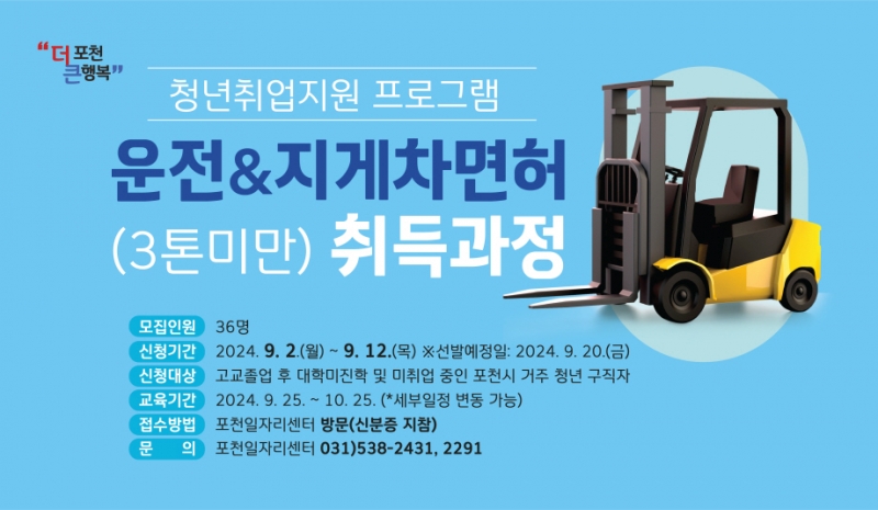 “청년의 자립 역량 높인다” 포천시, 청년 취업지원 프로그램 운영