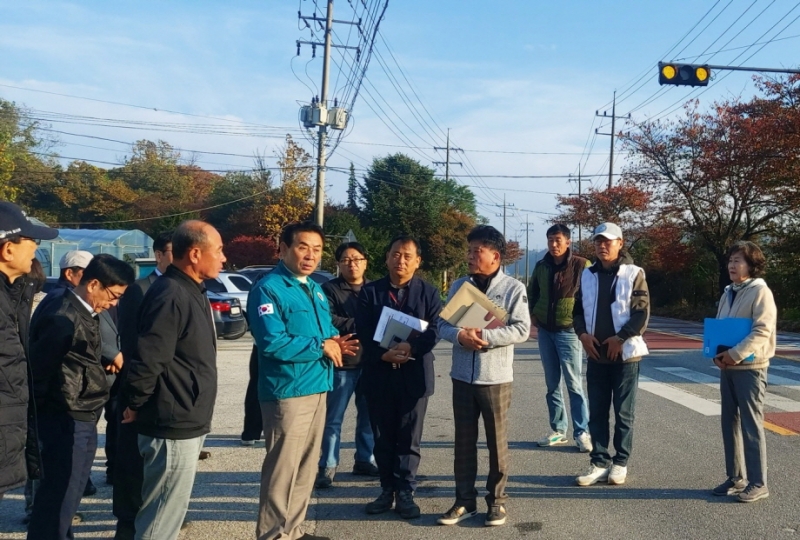포천시 화현면, 주민숙원사업 합동 현장조사 실시