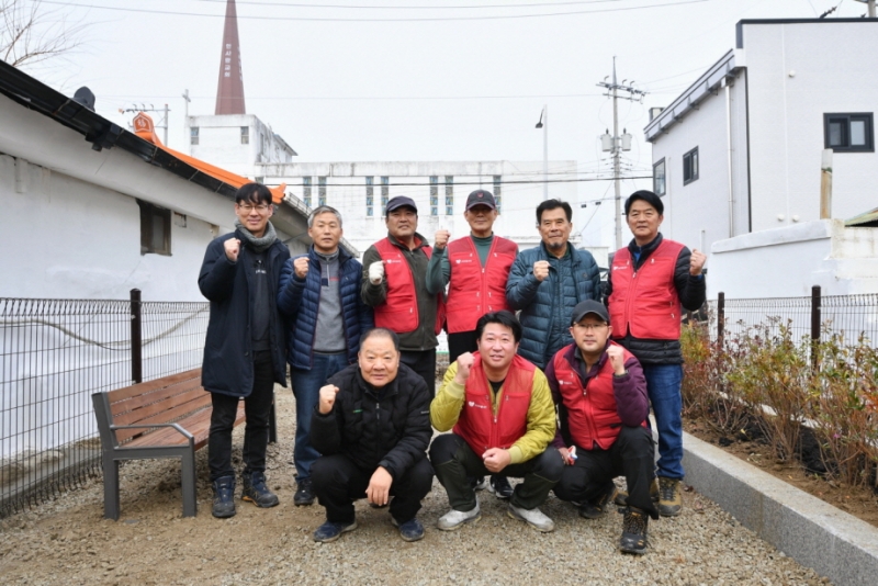 포천시, ‘경기도형 민·관 협력 빈집정비’ 1호 마을 쉼터 조성
