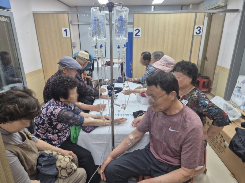 포천시·서울아산병원, 관인면 어르신 대상 무료 의료봉사 실시