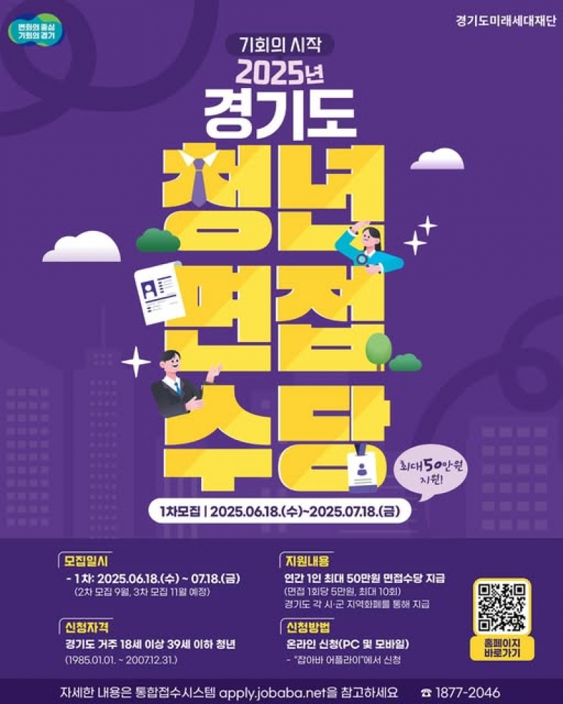 2025 경기도 청년면접수당 지원