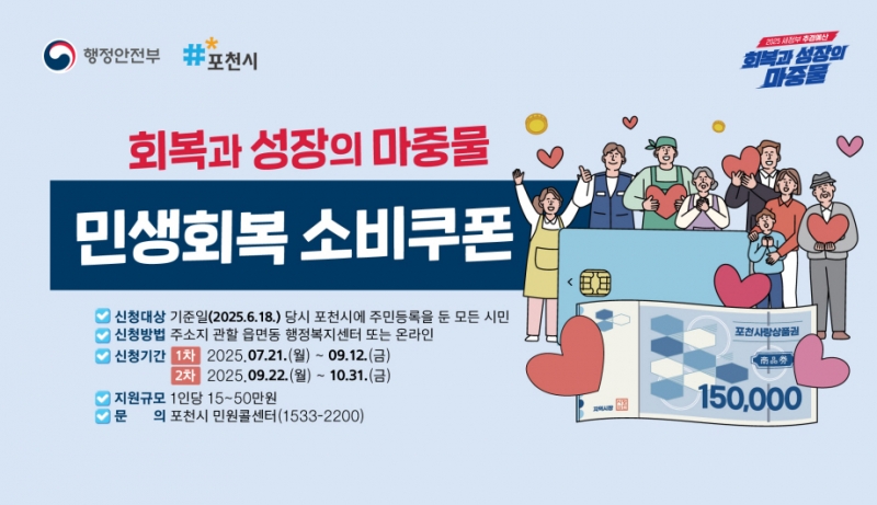 포천시, 소비쿠폰 신청 앞두고 스미싱 주의 당부
