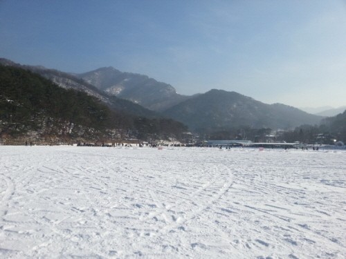겨울 동심(童心)에 빠지다! 포천 산정호수 제3회 썰매축제