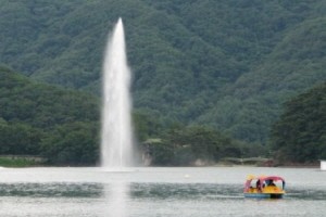 시원한 위용을 다시 찾은 포천의 명물 산정호수