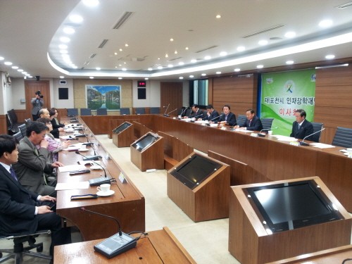 (재)포천시 인재장학재단 2013년 장학생 선발